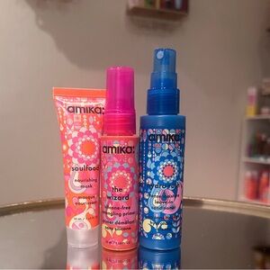 Amika Hair Care Set - Pink